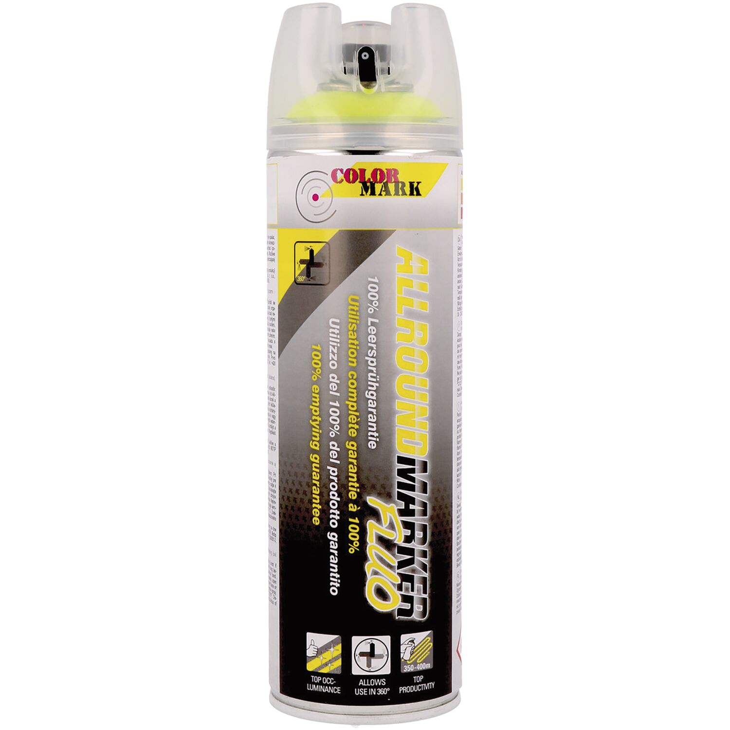 Dupli-Color ColorMark Allroundmarker mit 360°-Ventil, leuchtgelb