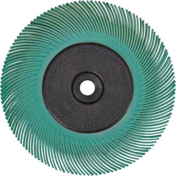 3M Radiale Bürste BB-ZB Typ C ø 150 mm Aufnahme 12 mm Farbe grün Korn 1Mic