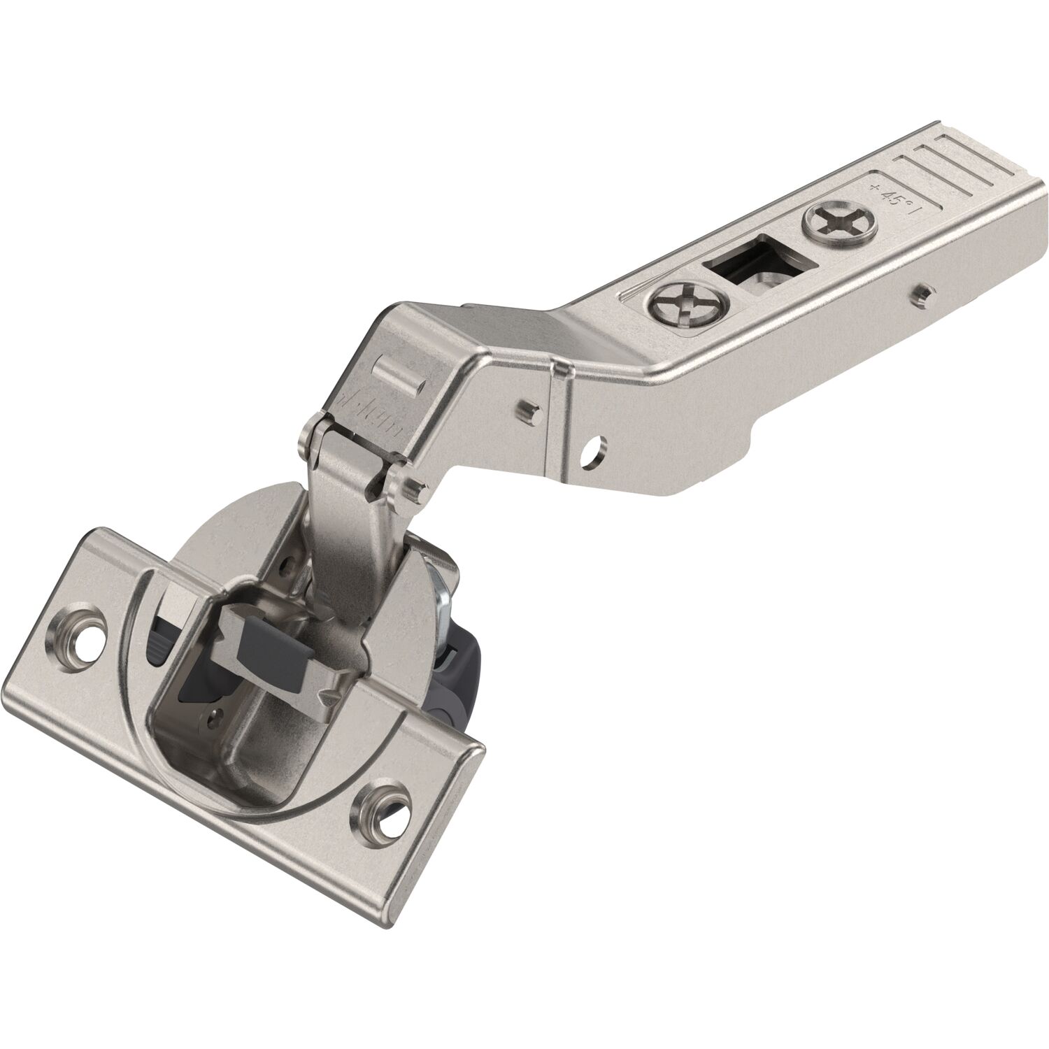 blum CLIP top BLUMOTION Winkelscharnier 45° I halbaufschlagend Schrauben
