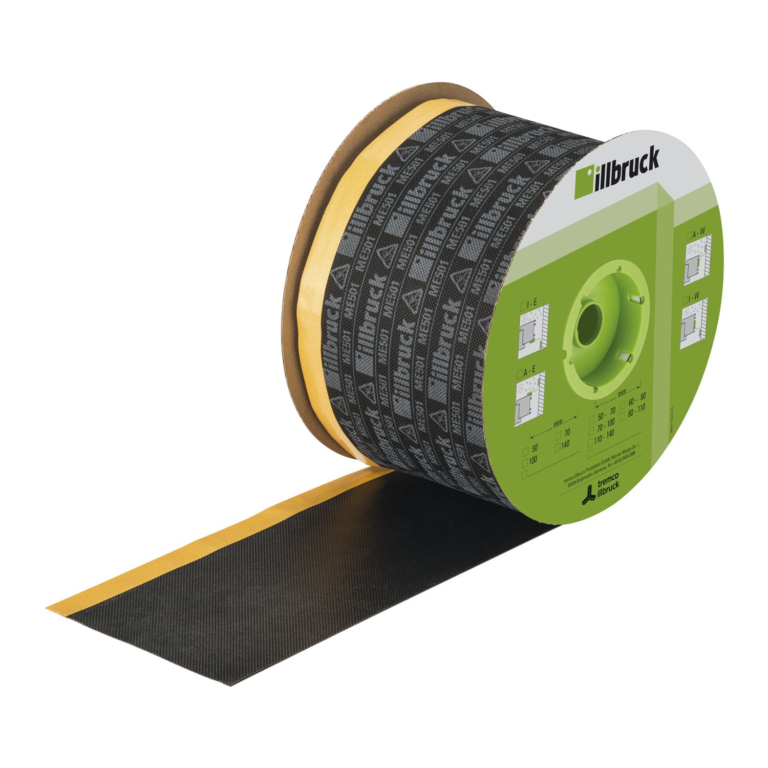illbruck Fensterfolie ME501 TwinAktiv HI EW 70mm SP025 50m (5Rolle)