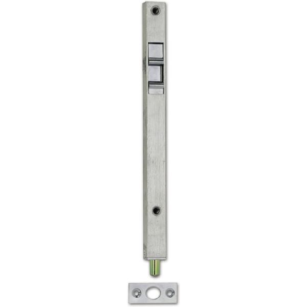 Strenger Türkantriegel U-Gehäuse mit Griffschieber 250x24x15mm Hub 25 verzinkt