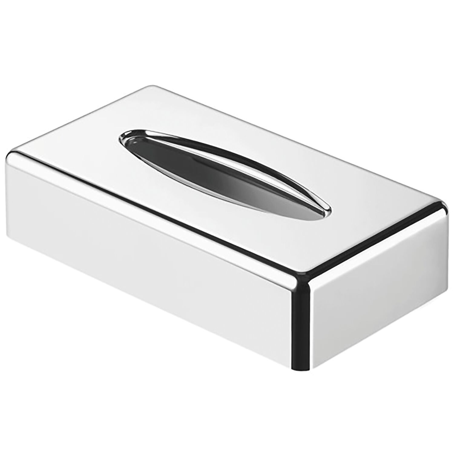 GEESA Papiertuch-Box freistehend/wandmontiert Hotel Chrom