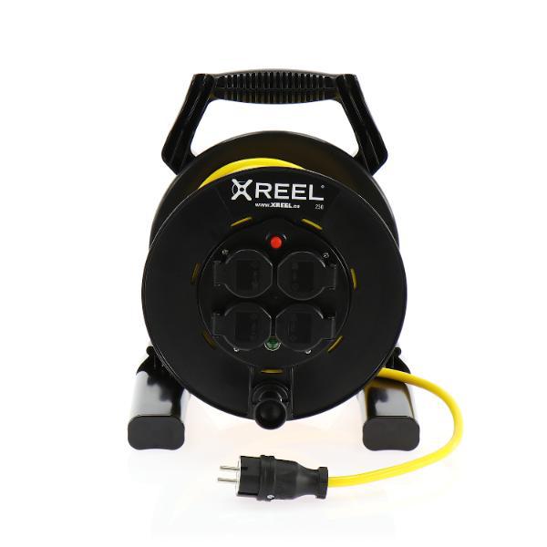 PCE Kabeltrommel XREEL250 N07V3V3-F 3G1.5 Länge 25 m IP 54