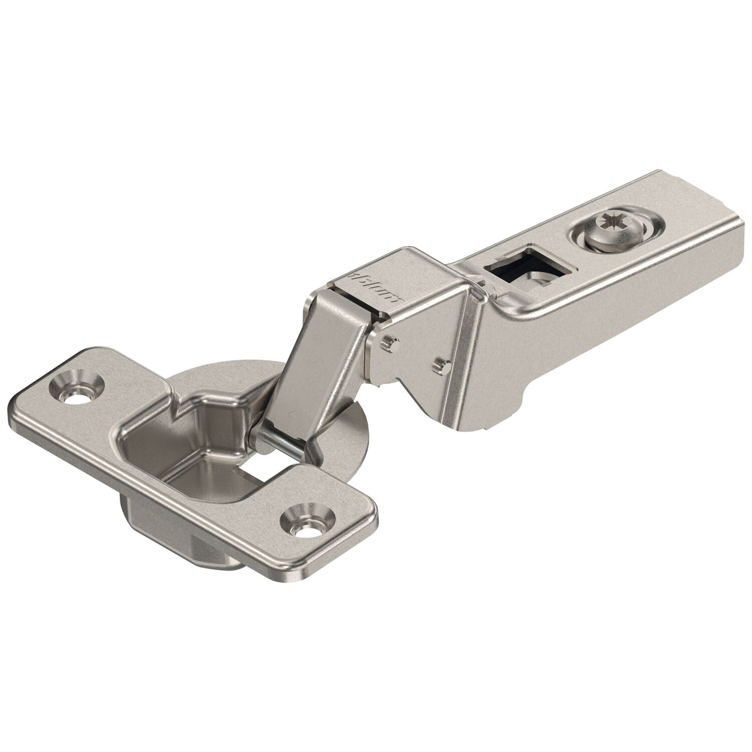 blum CLIP Standardscharnier 100°, 9,5mm gekröpft mit Feder, Schrauben