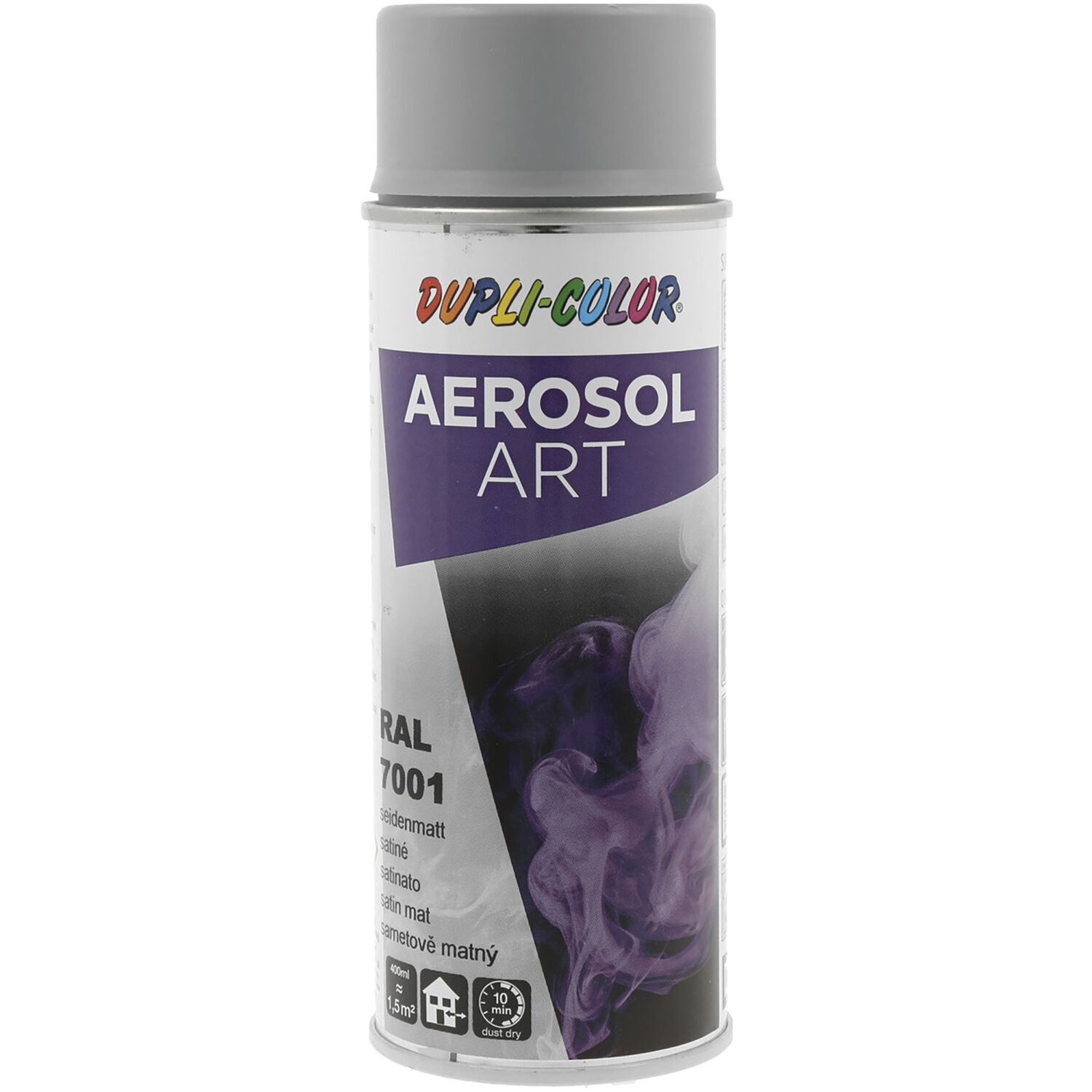 Dupli-Color Lackspray Aerosol Art 400ml silbergrau seidenmatt / RAL 7001