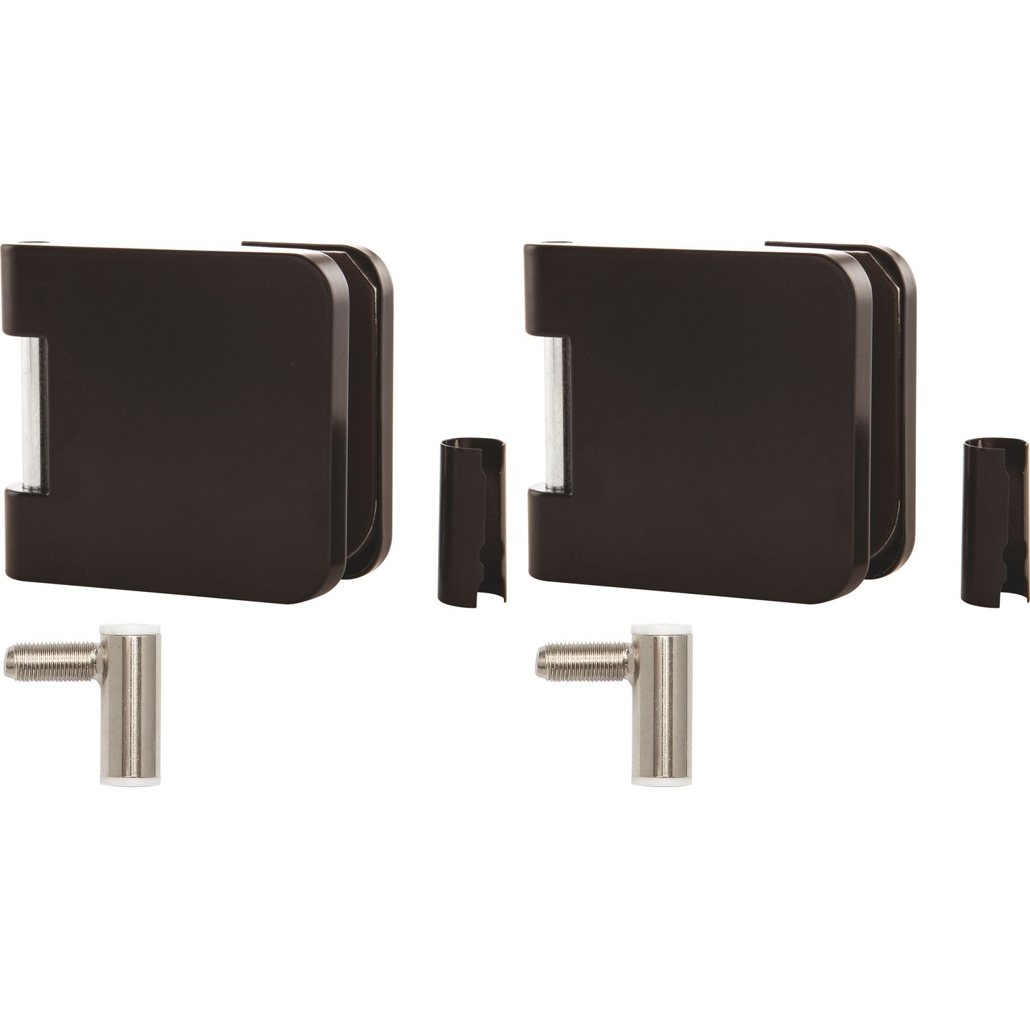 solido Glastürbandset Office m. Rahmenteil f.Stahlzarge M10x1,rechts,Alu schwarz