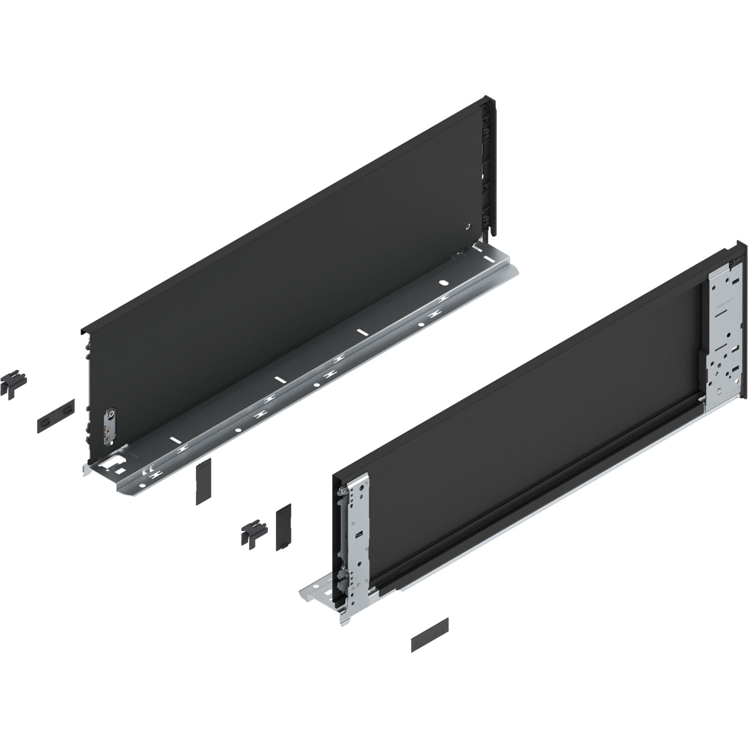 blum LEGRABOX special edition Innenzarge Höhe C, NL 550 mm, Carbonschwarz