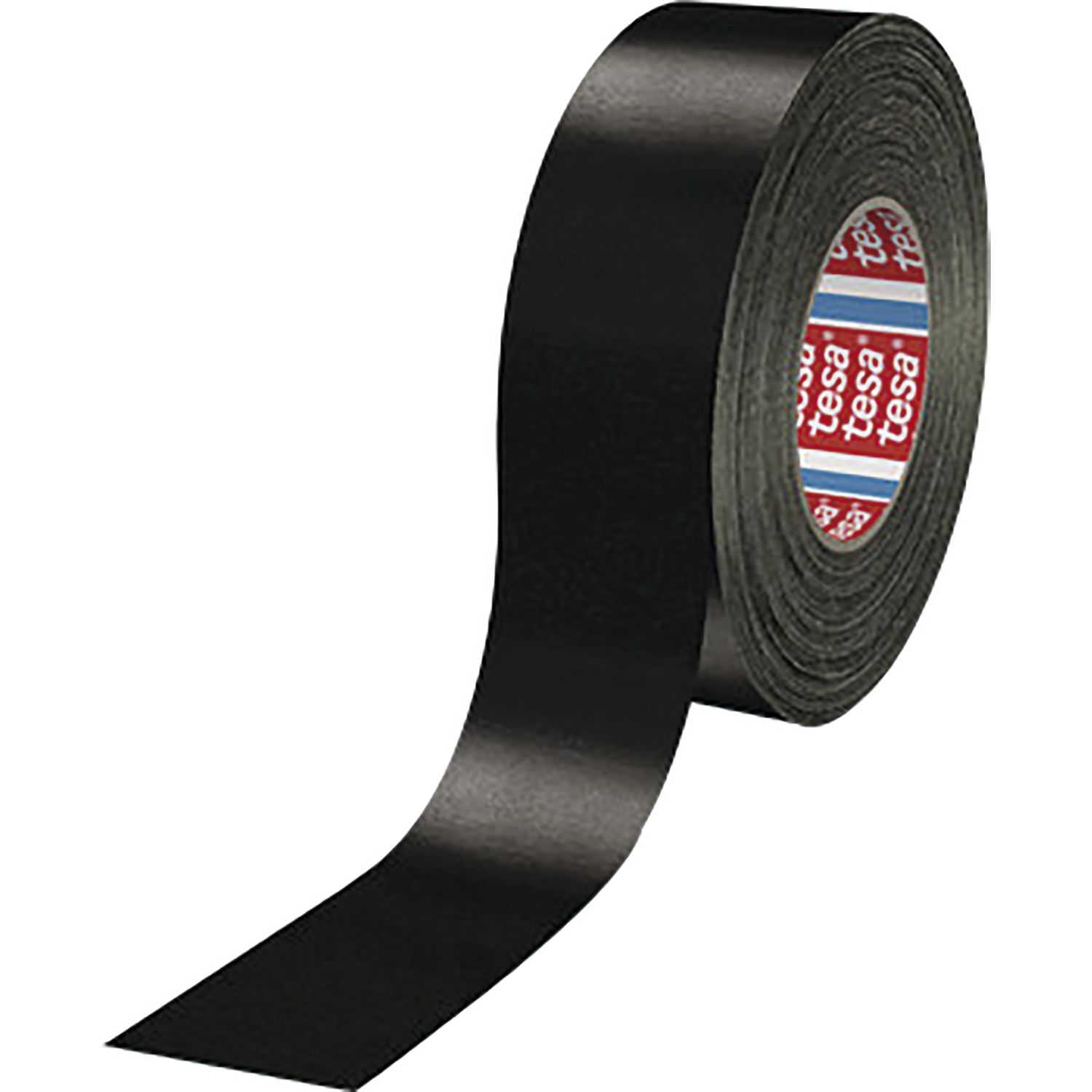 Tesa Gewebeband 4651 Premium 38mm x 50 Meter schwarz (4 Stück)