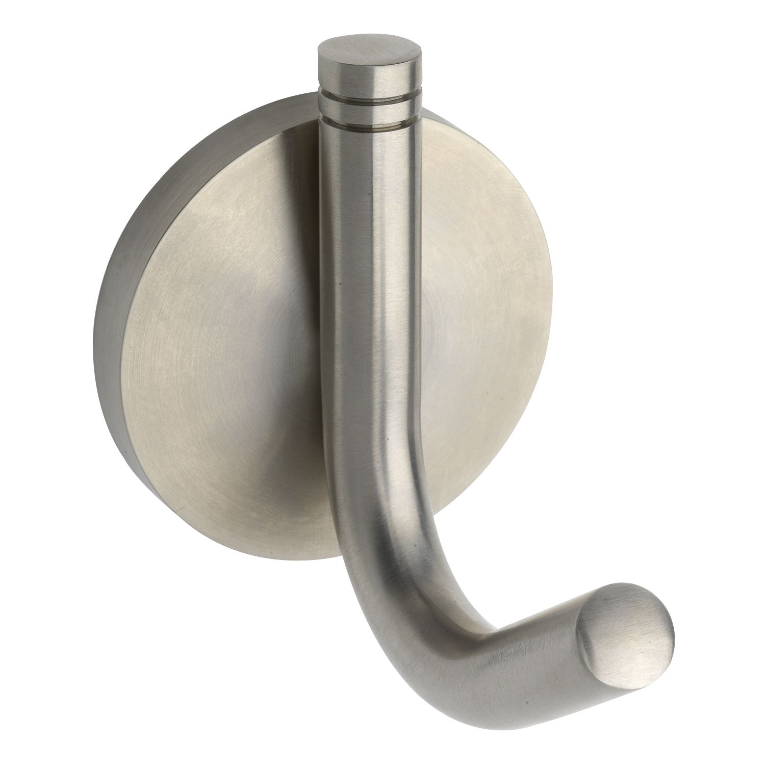 Technik Team Mantelhaken Jaina Rosette ø 57mm Höhe 80mm Edelstahl gebürstet