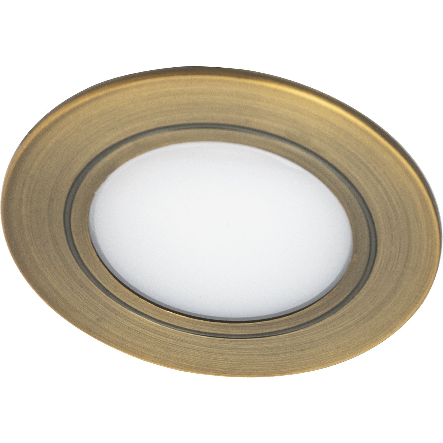 SIRO LED Einbauleuchte SL-Mono Spot 4000 K neutralweiß, Messing schwarz gebürstet