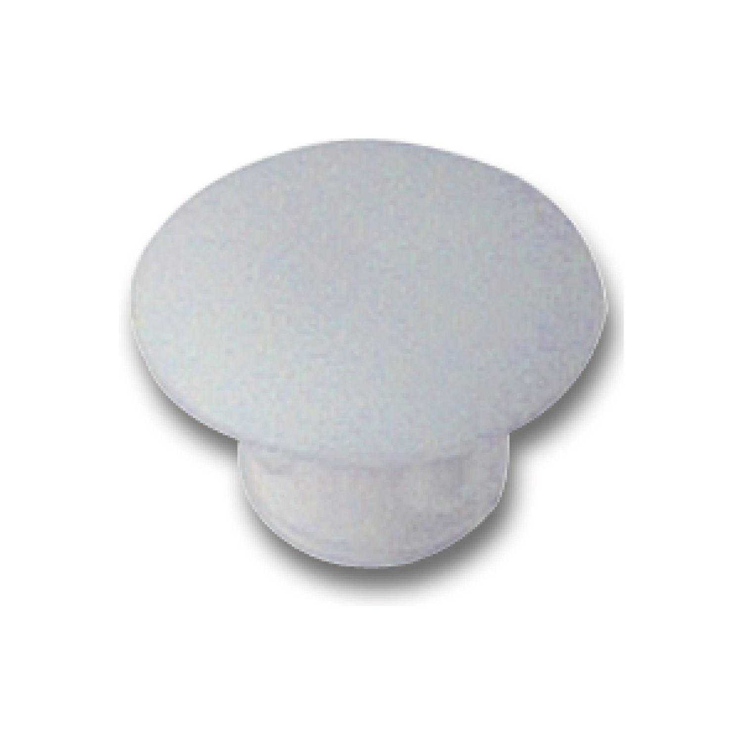 secOtec Abdeckkappen Kunststoff 10mm weiß (20Stk)