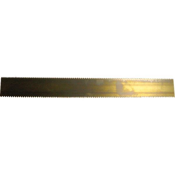 Zahnschiene zu Mutterspachtel Länge 210 mm Zahnung A2