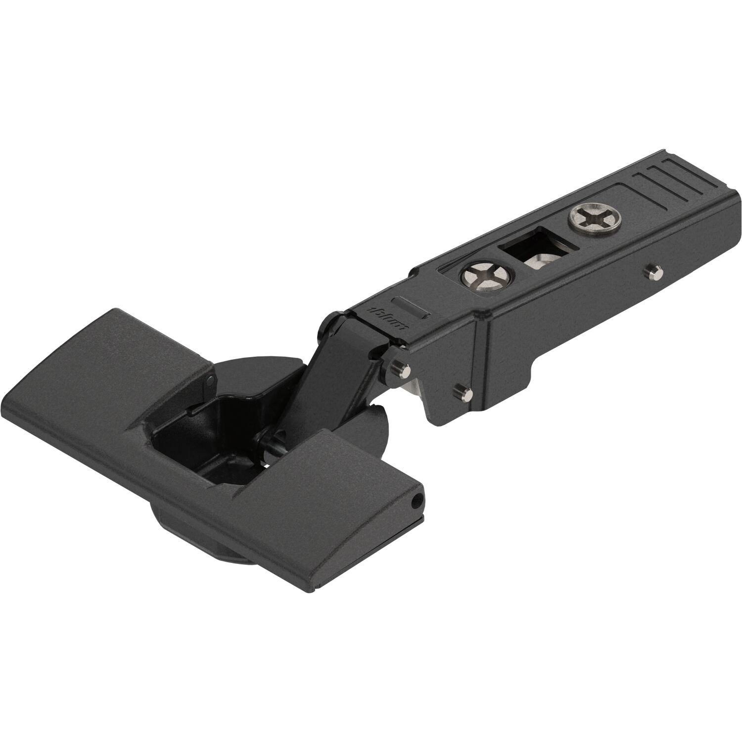 blum CLIP top ONYX Profiltürscharnier 95°, gerade ohne Feder, INSERTA