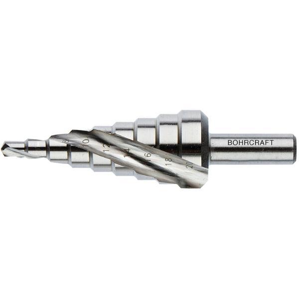 Bohrcraft Stufenbohrer Gr.3 HSS 2 Schneiden Bohrer ø 4,0-30,0 mm
