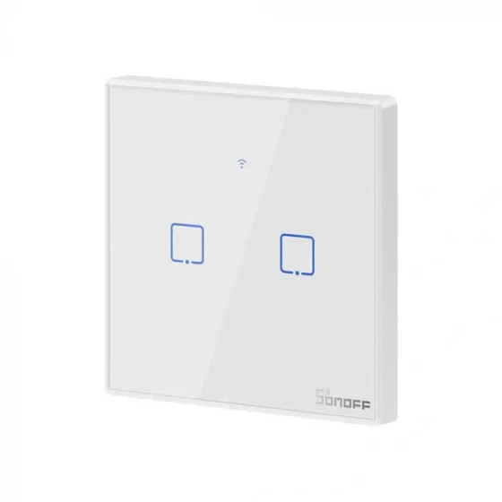 Sonoff WLAN-Wandschalter der SONOFF TX-Serie WiFi+RF433 T1 2fach