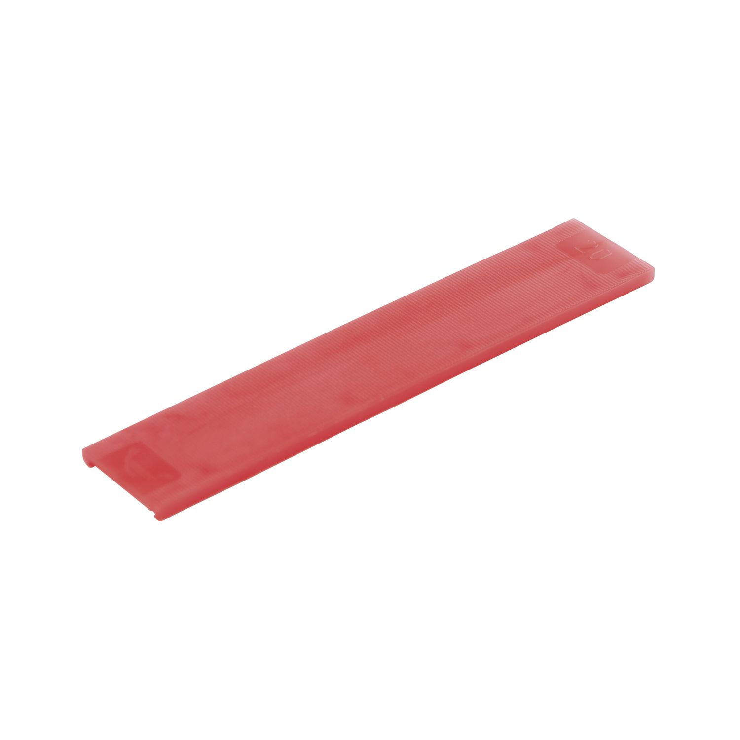 Roto Verglasungsklotz GL-SV 100x20x3 aus Kunststoff rot (1000Stk)