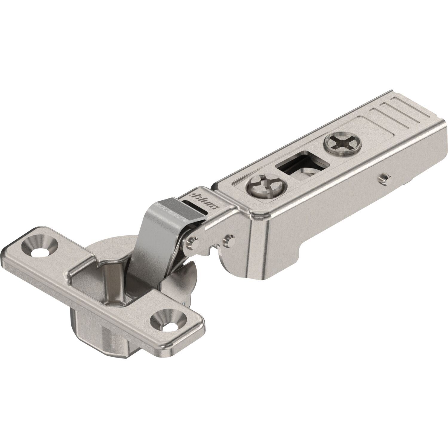 blum CLIP top Minischarnier 94°, 9,5mm gekröpft mit Feder, Schrauben