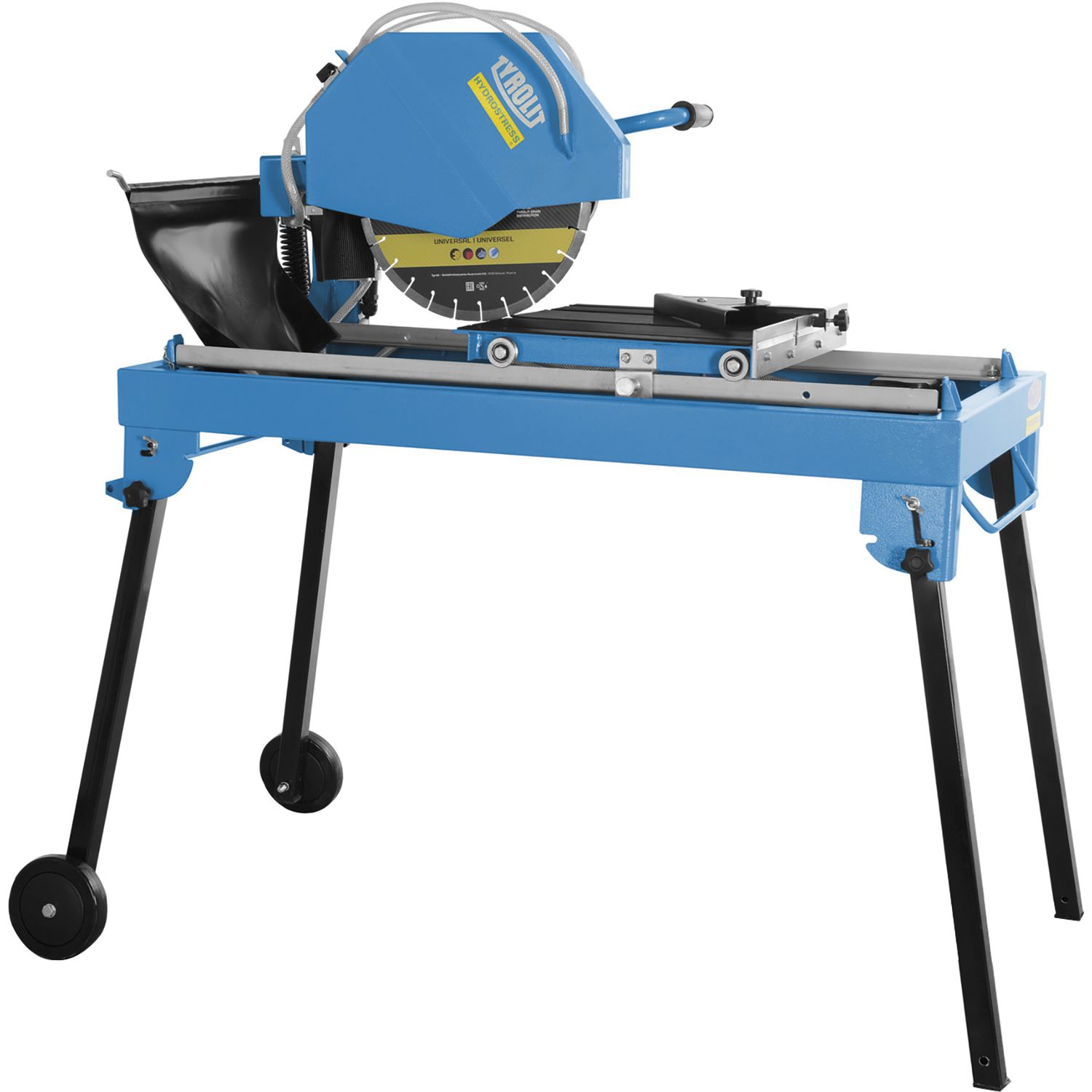 Tyrolit Steintrennsäge TBE 400 Schnitttiefe 125mm 230 Volt + Trennscheibe