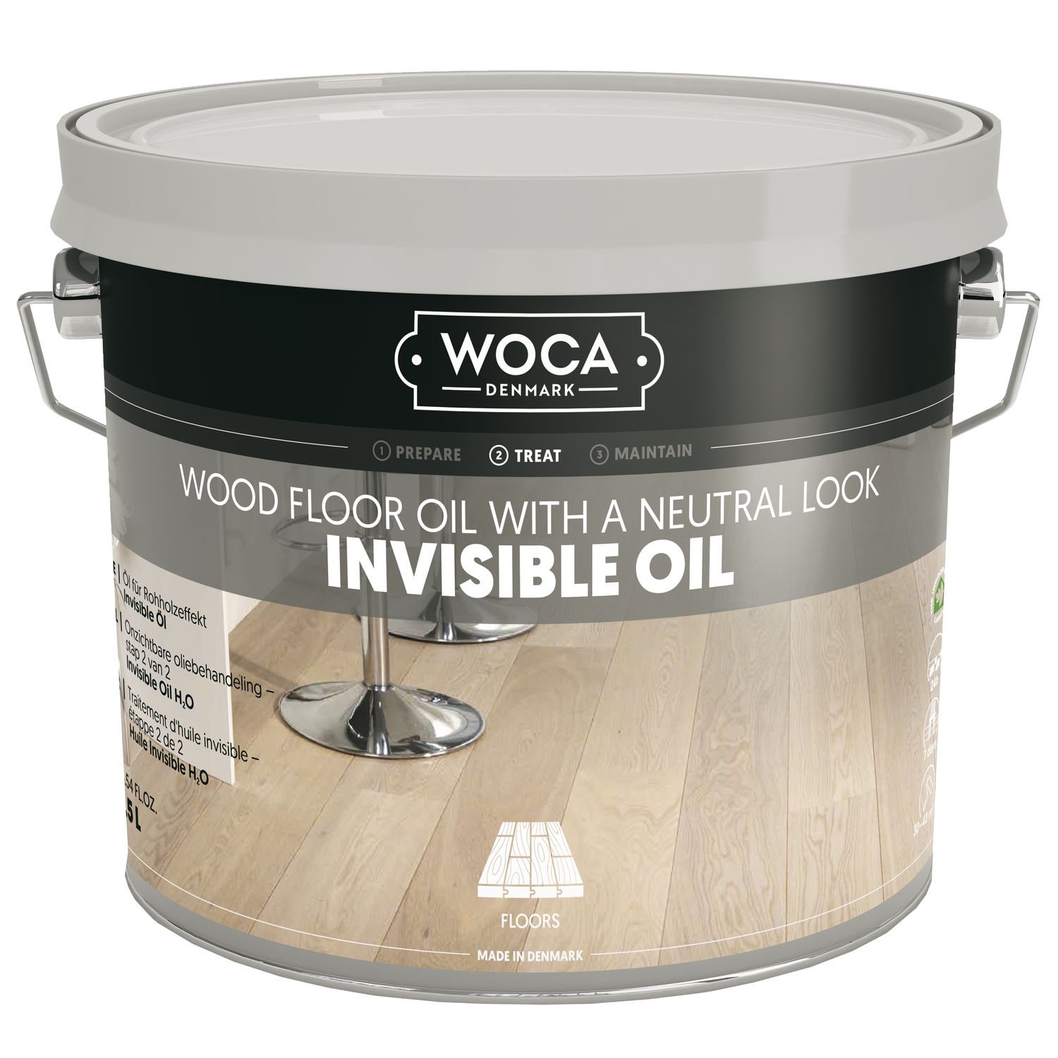 Woca Invisible Öl 2,5 Liter