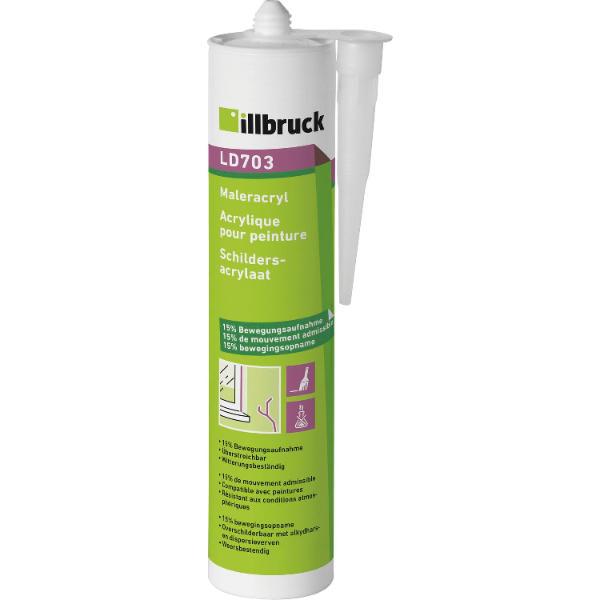 illbruck Maler-Acryl LD703 15% 310ml, grau