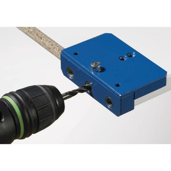 Hettich ACCURA Bohrlehre BlueJig Dübel, Kunststoff/Stahl