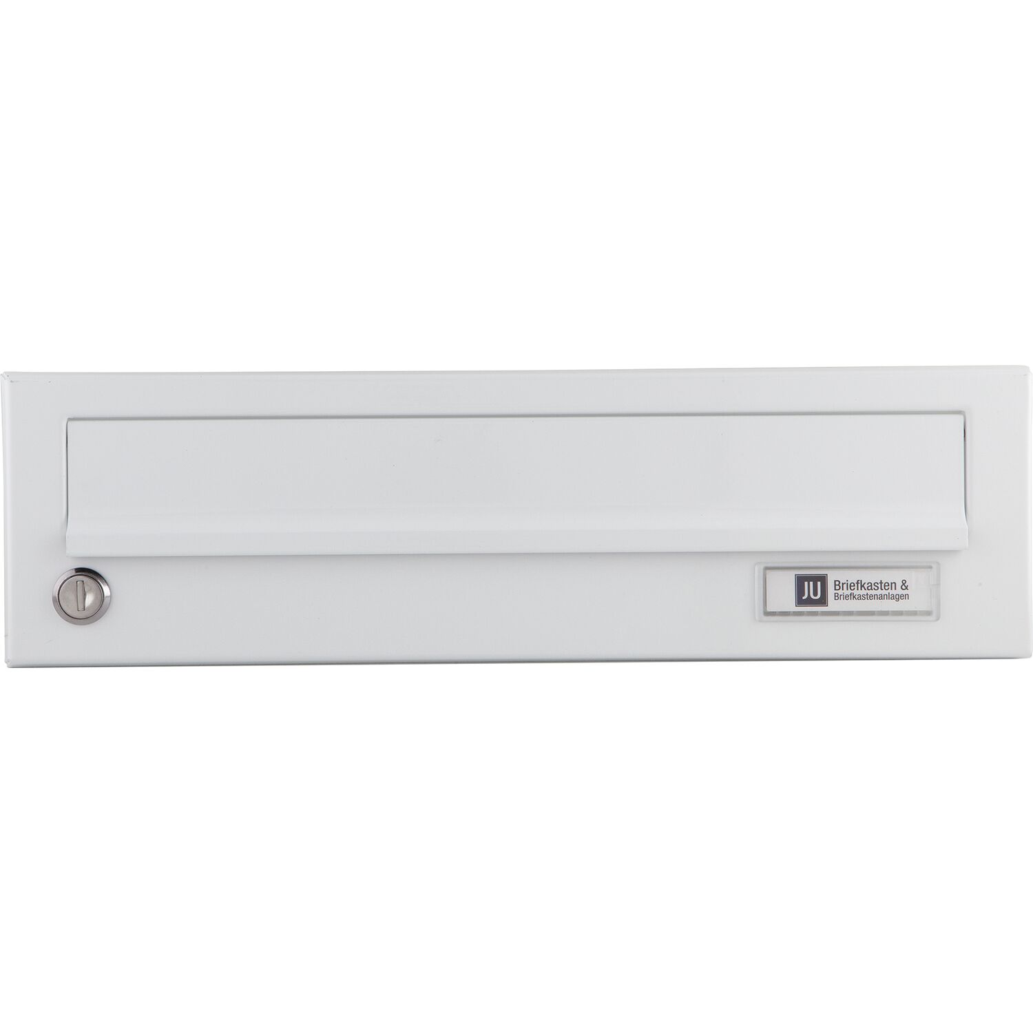 JU Ersatztüre für Hausbrieffachanlage 375 x 110 mm, weiß RAL 9016