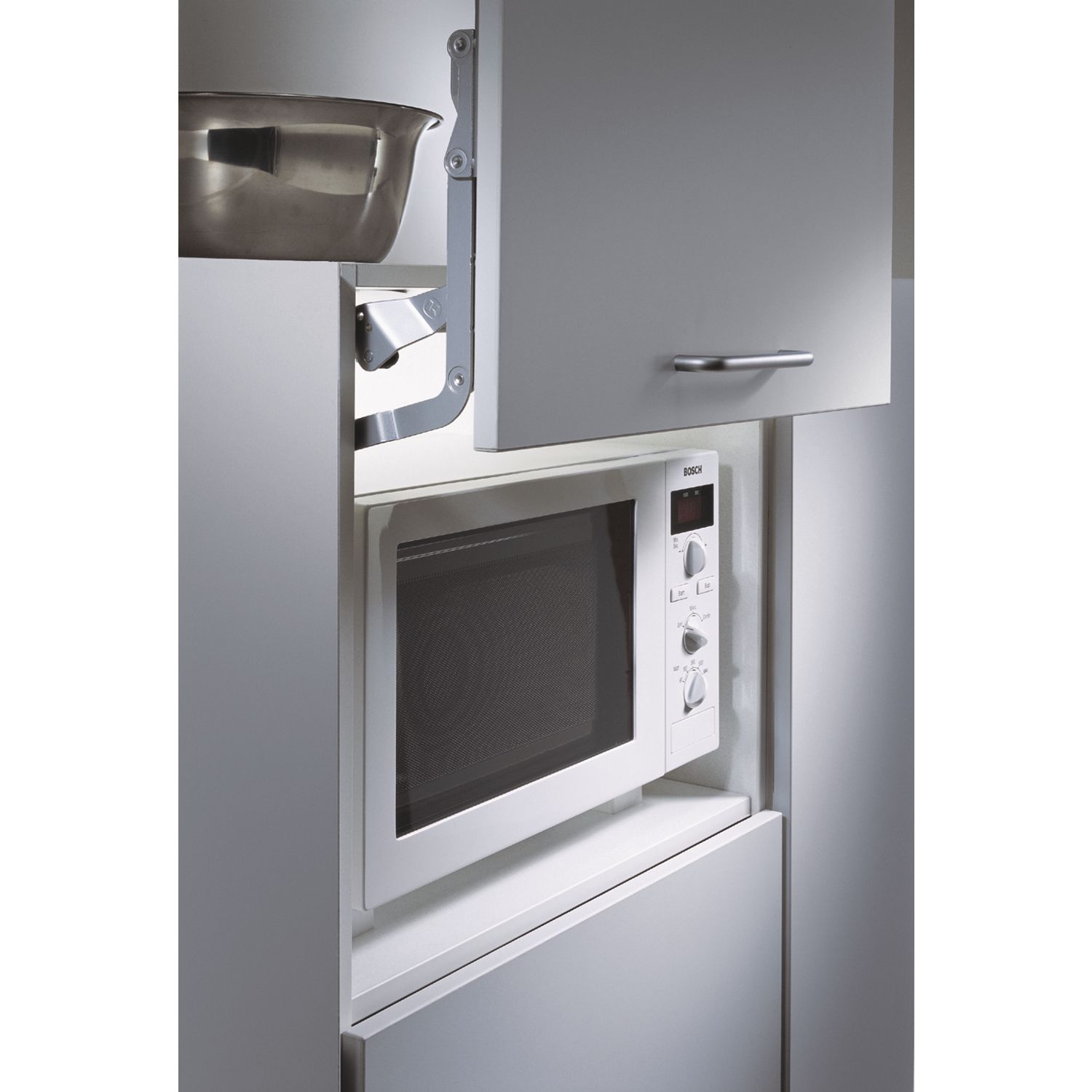peka Hochschwenkbeschlag HB 500 KB 450-600, Tragkraft 0-4 kg, silber