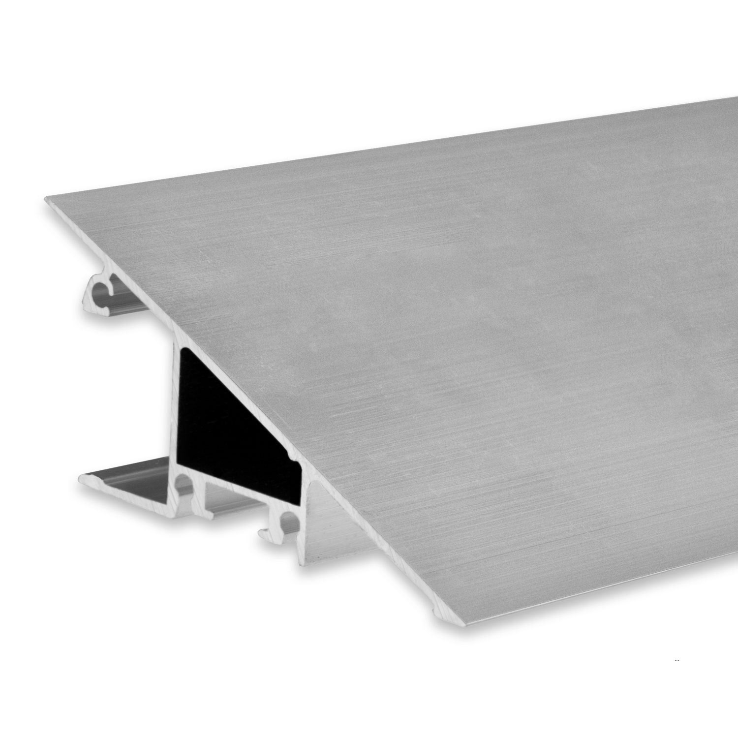ISOLED LED Aufbauleuchtenprofil HIDE TRIANGLE Aluminium eloxiert 200cm