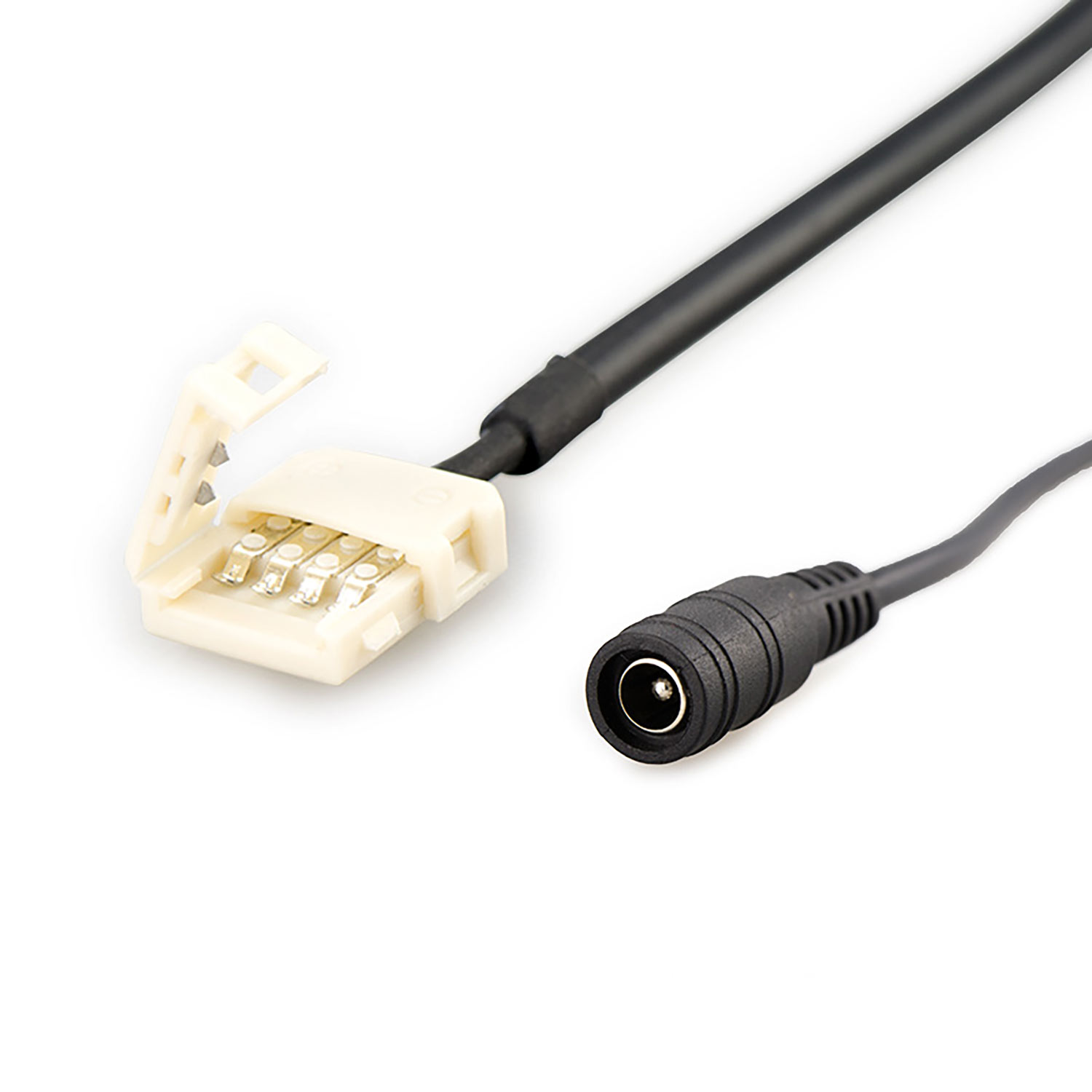 ISOLED Clip-Rundstecker-Anschluss (max. 5A) für 2-pol. IP20 Flexstripes Breite 10mm Pitch-Abstand >1 ISOLED Clip-Rundstecker-Anschluss (max. 5A) für 2-pol. IP20 Flexstripes Breite 10mm Pitch-Abstand >1