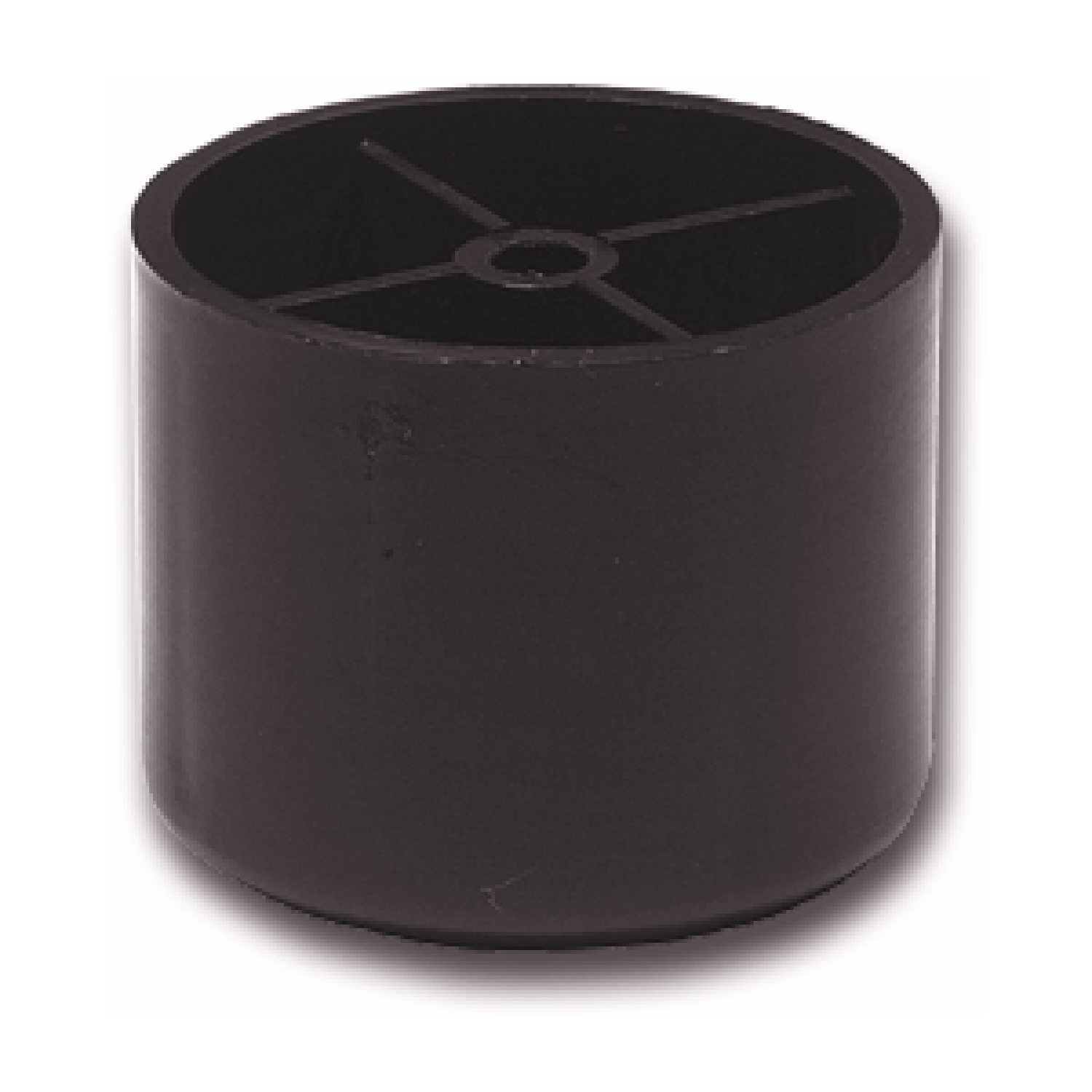 Möbelgleiter starr ø 50 mm, Höhe 50 mm, Kunststoff schwarz