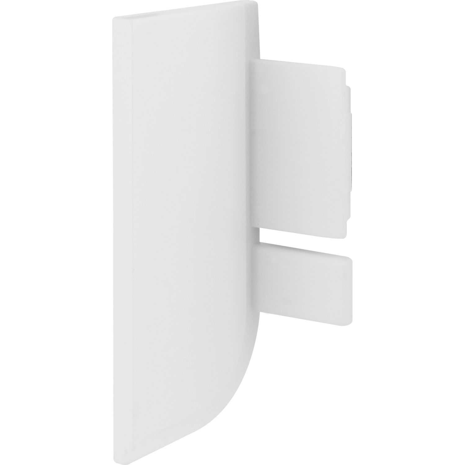 ninka Endkappe Aktor L-Profikl links, Kunststoff weiß