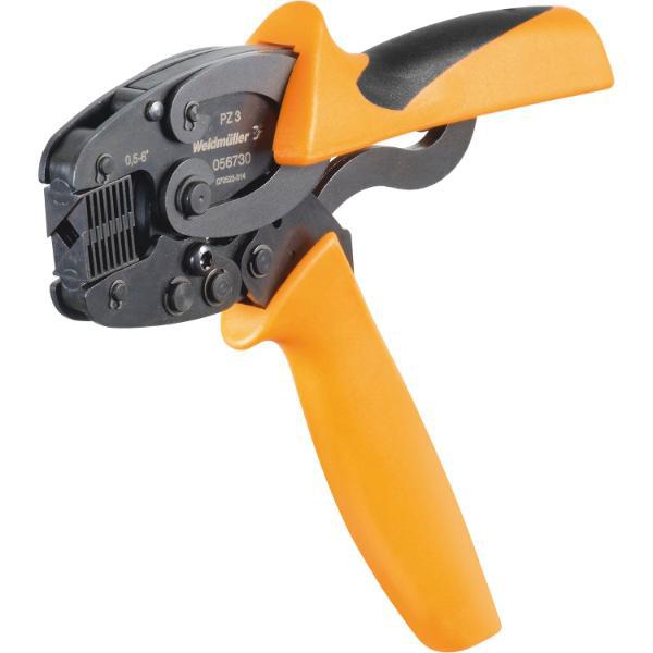 Weidmüller Crimpzange PZ 3 AWG 21-10 Crimpbereich 0.5-6 mm² Länge 200 mm