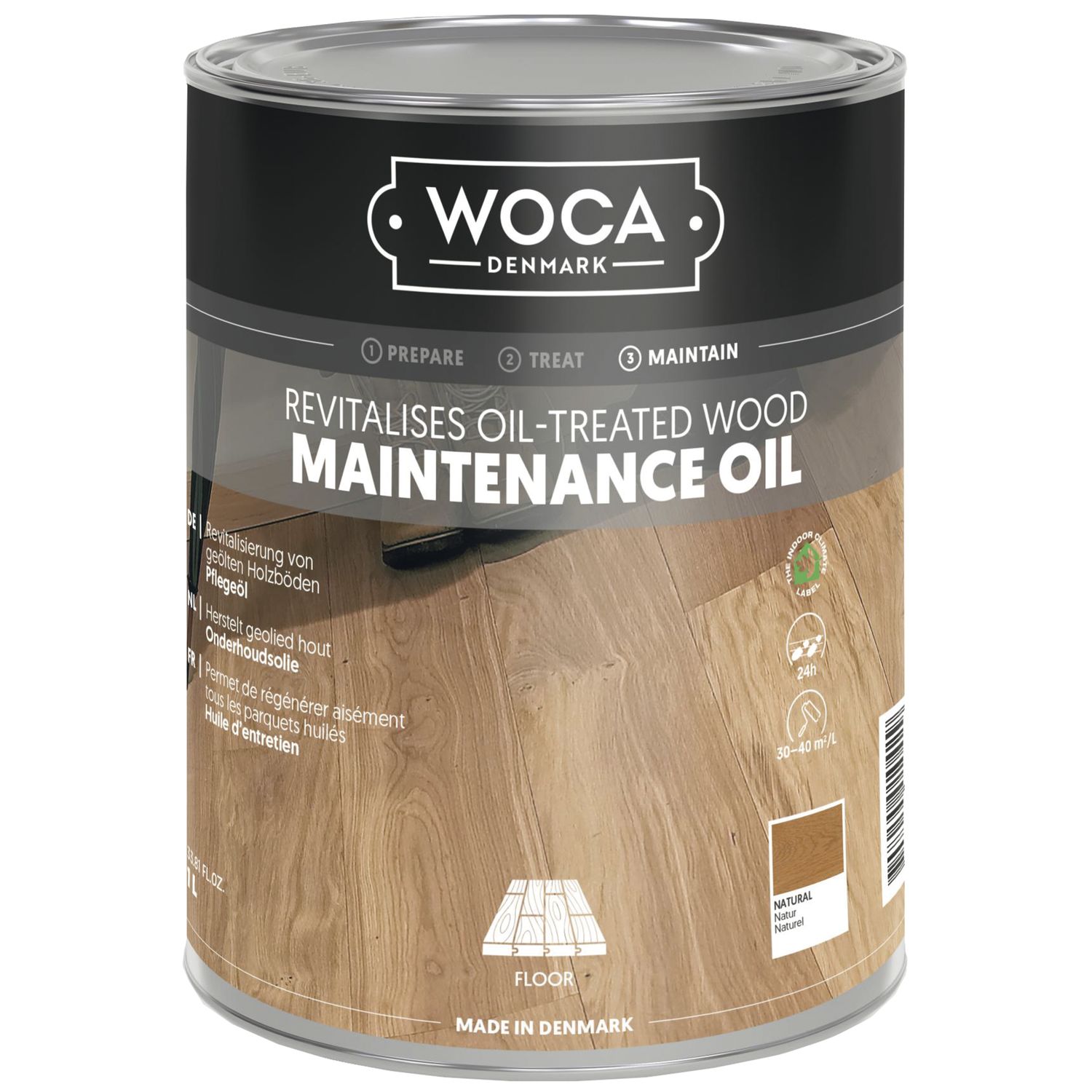 Woca Pflegeöl natur 2,5 Liter
