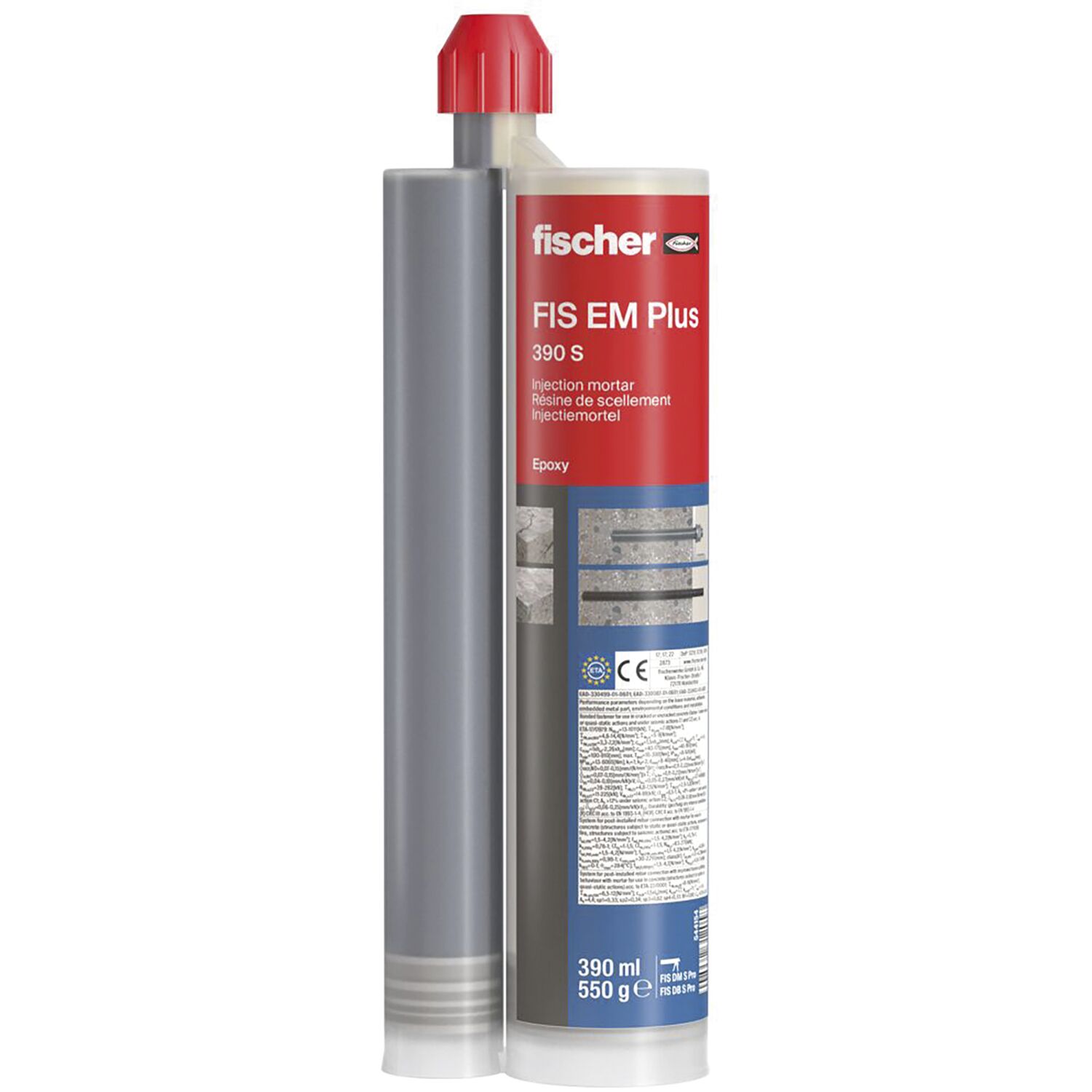 fischer FIS EM PLUS 390 S Injektionssystem 390ml mit Bewertung