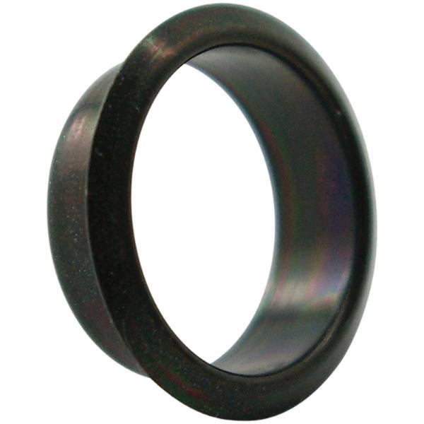 Hekna Zylinderrosette ø 19mm Messing schwarz
