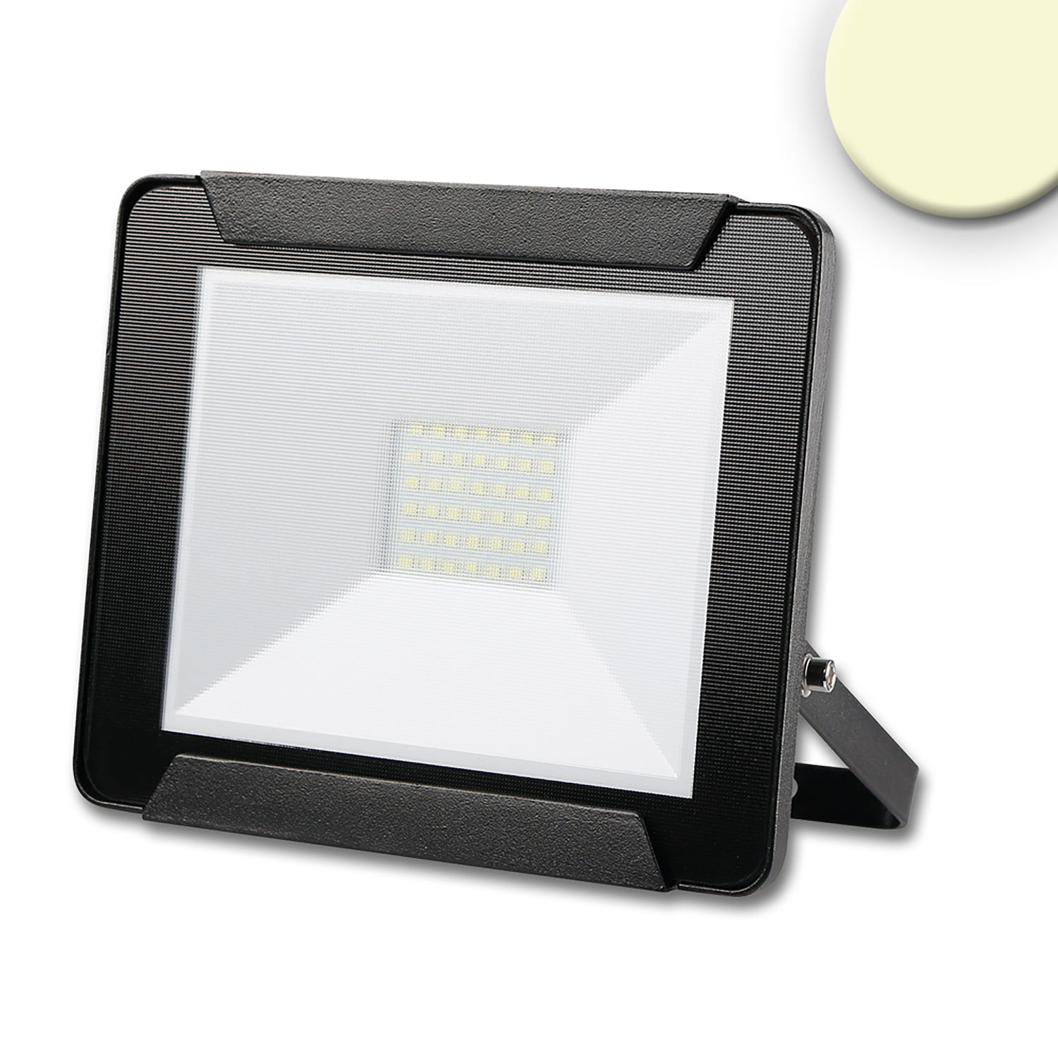 ISOLED LED Fluter 30W warmweiß schwarz IP65