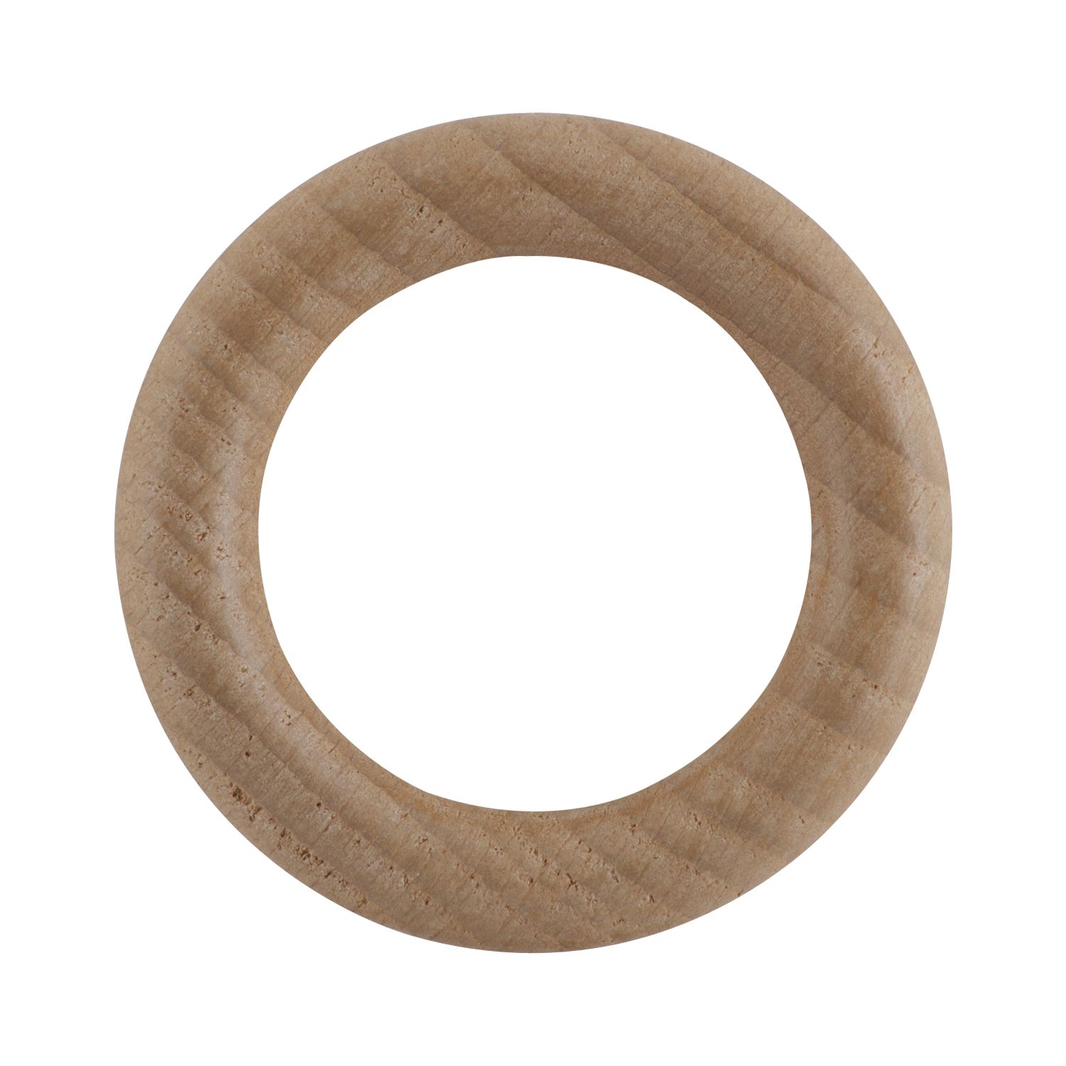 Leha Vorhangring Holz Eiche hell lackiert