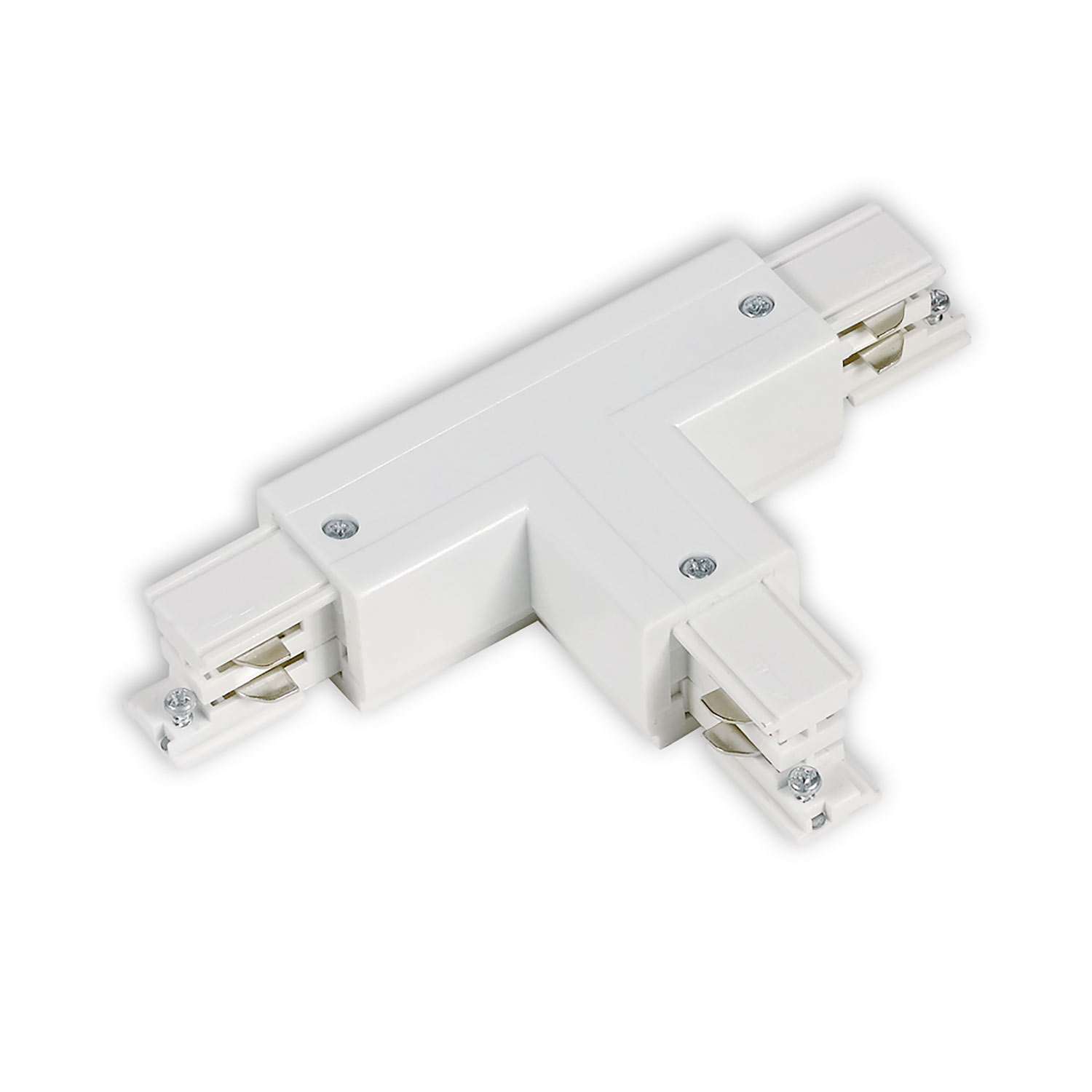 ISOLED 3-Phasen S1 T-Verbinder N-Leiter links Schutzleiter rechts weiß