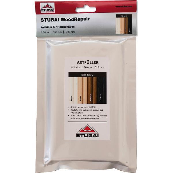 STUBAI WoodRepair 150 mm, 8 Sticks Mix Pack 2