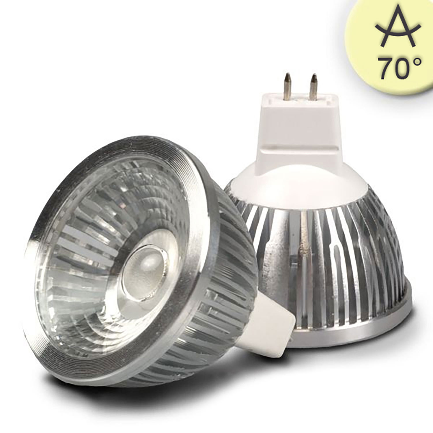 ISOLED MR16 LED Strahler 5,5W COB 70° warmweiß dimmbar