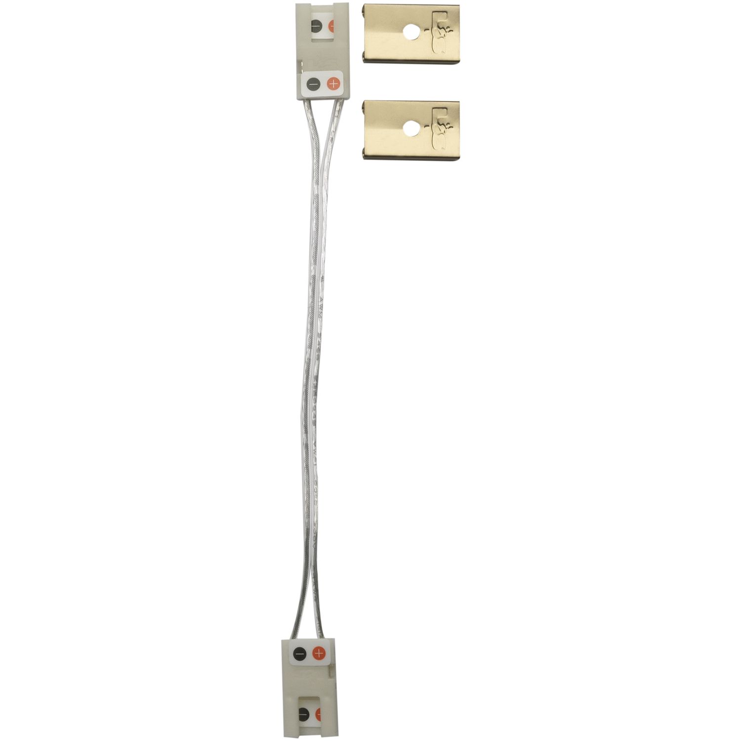 L&S Verbindungsleitung 100 mm mit LED-Clip zu MECCANO LED-Band
