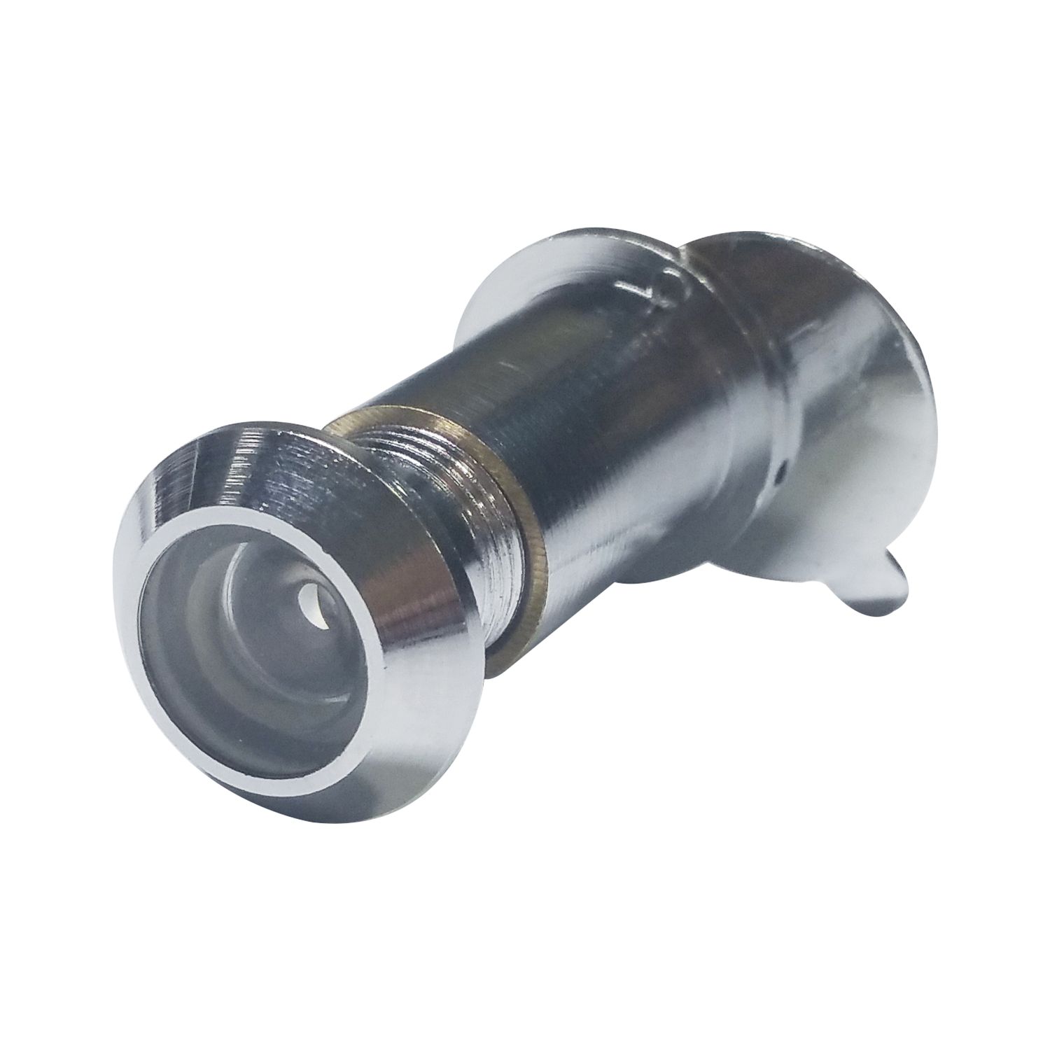 Türgucker ø 14 mm, Weitwinkel 170°, TS 25-45 mm, Messing verchromt