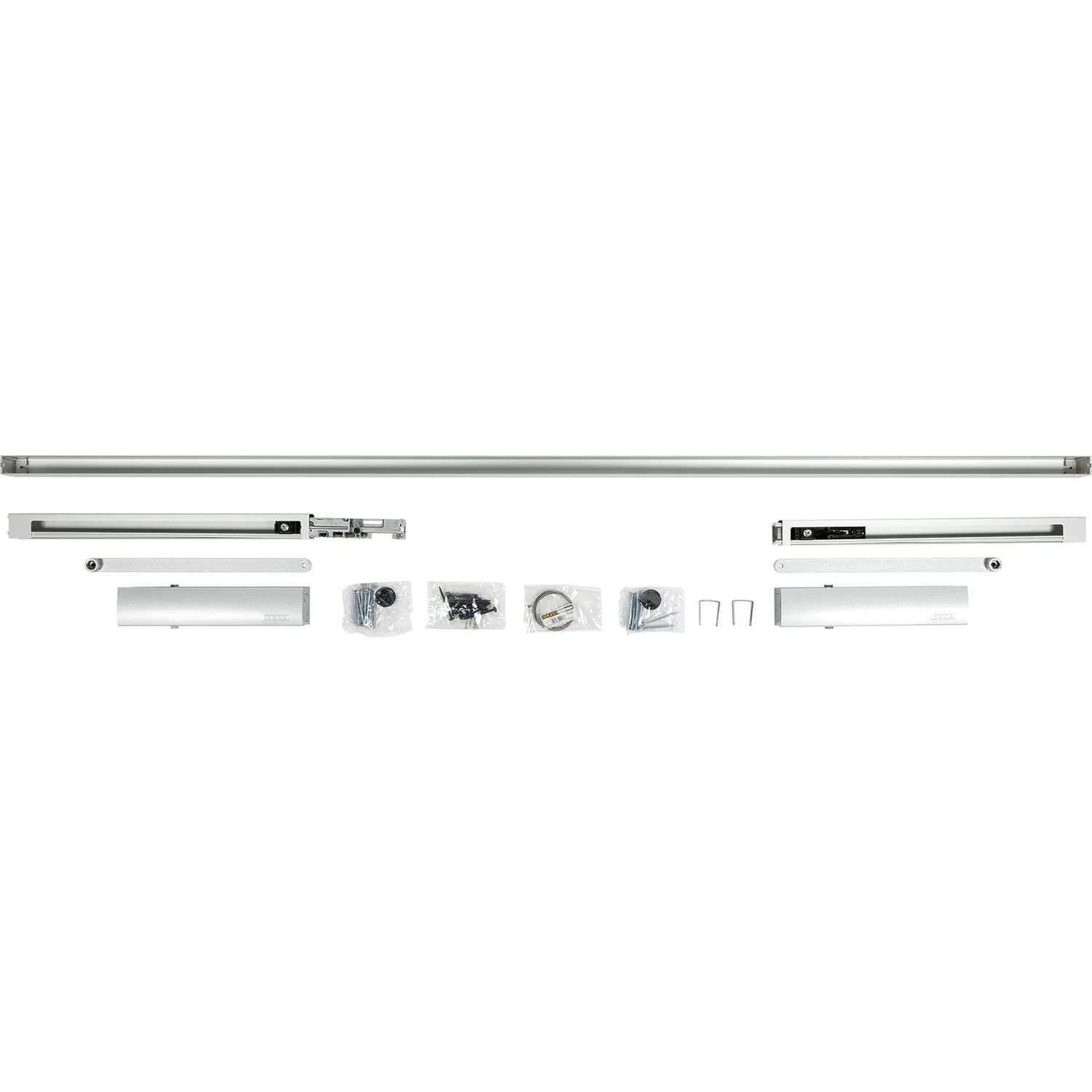 GEZE Türschließer TS 5000L ECline ISM-BG, EN 3-5, 2-flg. Gleitschiene, silber