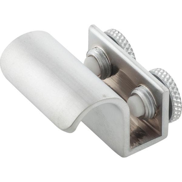 FONSEGRIVE Glastürgriff 403 Glas 6-8mm 20x30mm Messing verchromt matt FONSEGRIVE Glastürgriff 403 Glas 6-8mm 20x30mm Messing verchromt matt