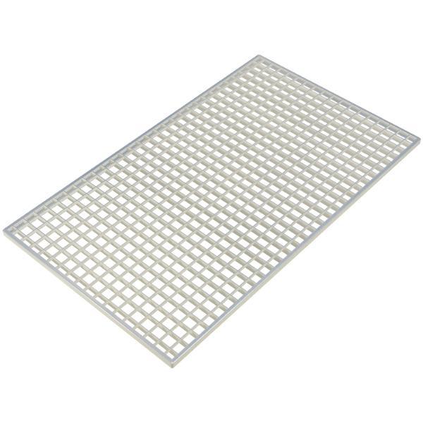 Baunormrost Außenmaß 590 x 990 mm, Maschenteilung 33 x 33 mm Industrienormrost Außenmaß 590 x 990 mm, Maschenteilung 33 x 33 mm, 25 x 2 mm
