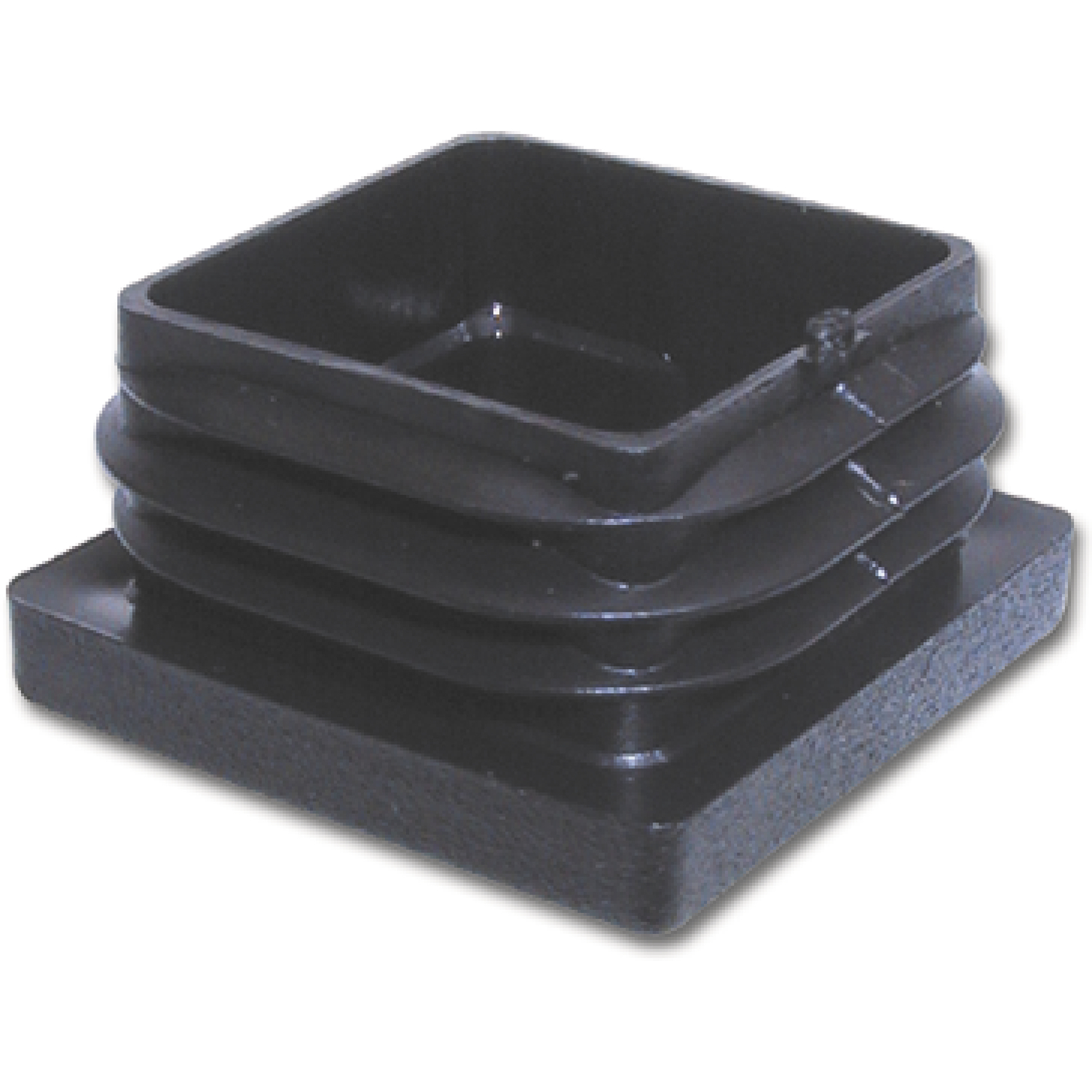 Fußkappen für Vierkantrohre innen 40x40 mm schwarz