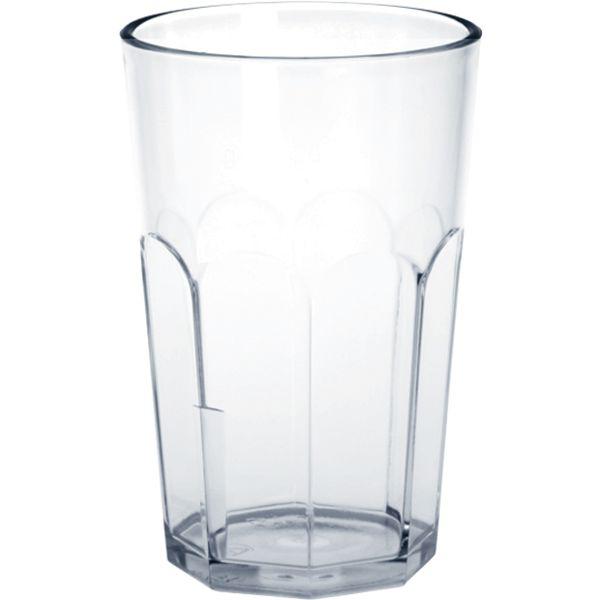 Caipirinhaglas glasklar, SAN-Kunststoff, Inhalt: 0,30 Liter, Höhe: 132 mm (10 Stück)