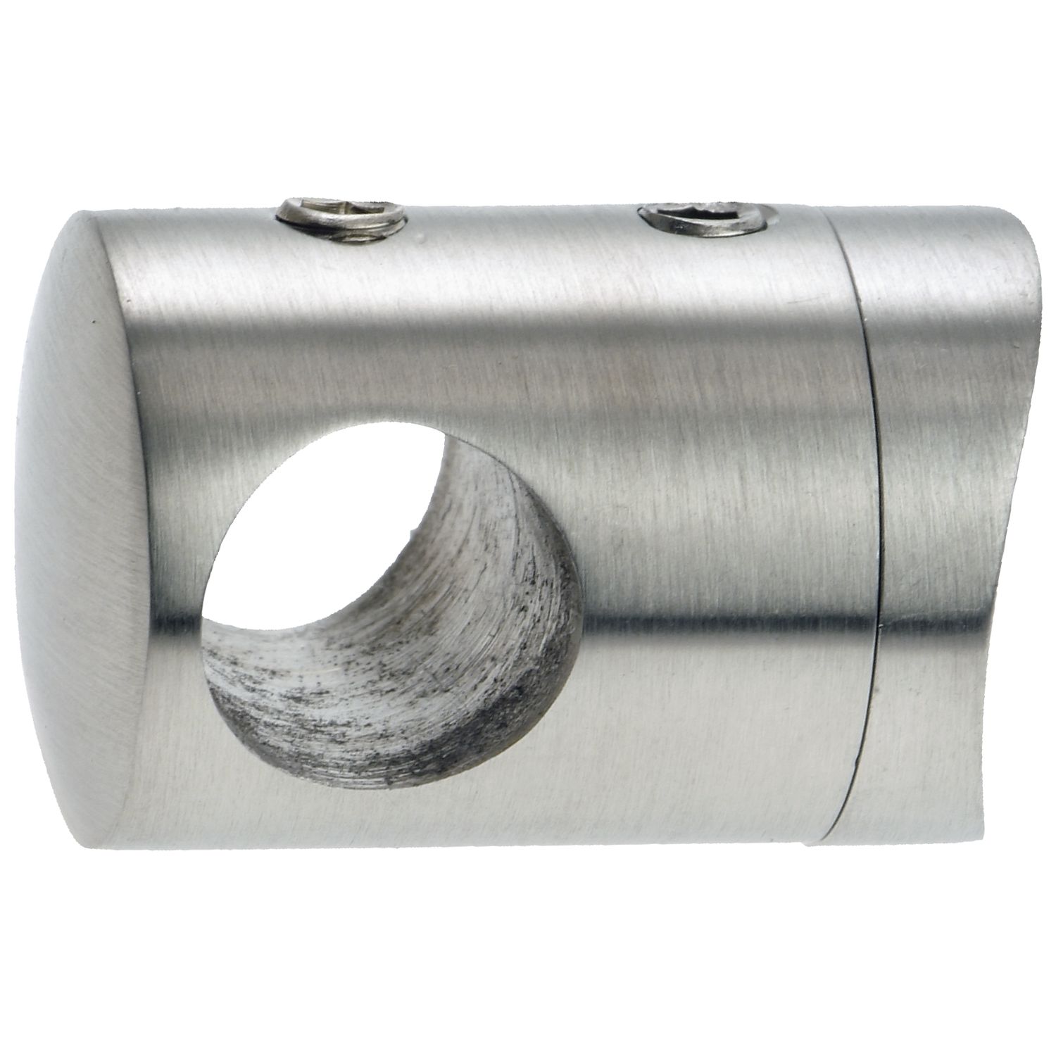 croso Querstabhalter für Rohr ø 42,4 mm, Bohrung 10,2 mm, Edelstahl V2A