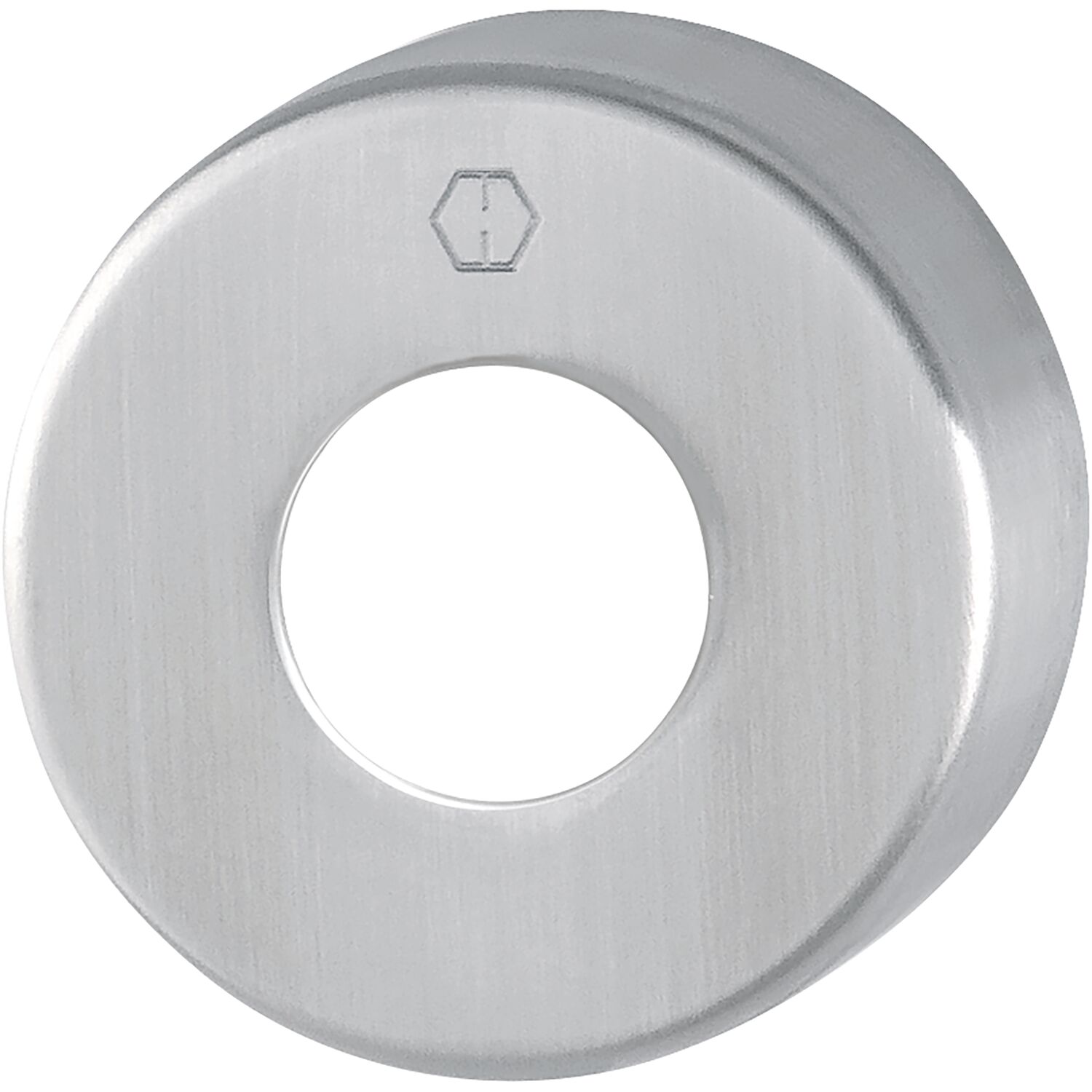 Hoppe Griff-Abdeckrosette rund Edelstahl matt