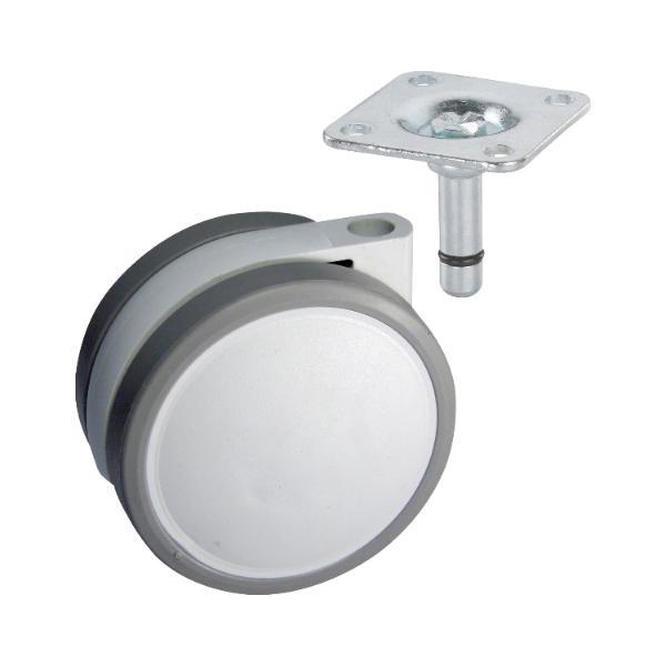 Dörner + Helmer Doppel-Lenkrolle Design Top 62 mm 40 kg